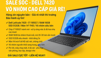 Địa chỉ bán laptop uy tín chất lượng giá rẻ TPHCM - Gợi ý những mẫu laptop bền bỉ đáng mua nhất hiện nay