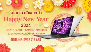 Happy New Year 2024 Laptop Cường Phát