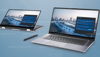 laptop xách tay dell E7400 2in1 i5 8350g7 ram 16gb ssd 256gb vỏ nhôm alu nguyên khối giá rẻ siêu bền