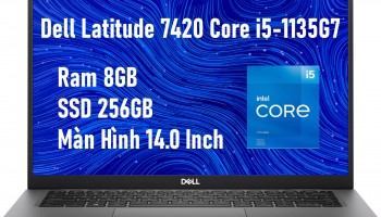 Laptop xách tay Dell Latitude 7420 Core i5-1135G7 Ram 8GB SSD 256GB Màn hình 14.0 inch FHD