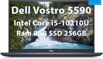 Laptop xách tay Dell Vostro 5590 Core i5-10210U Ram 8GB SSD 256GB Màn hình 15.6 Inch FHD IPS vỏ nhôm sang trọng