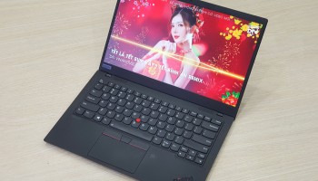Laptop xách tay Lenovo ThinkPad X1 Carbon Gen 8 core i7-10510U Ram 16GB SSD 1TB Màn hình 14 Inch FHD