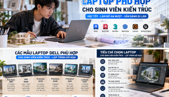 Sinh viên kiến trúc, lập trình nên mua laptop nào?