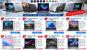 Top 10 mẫu laptop đồ họa đáng mua năm 2026