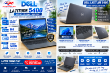 Dell Latitude 5400 i7-8650U RAM 8GB SSD 256GB 14 Inch FHD | Laptop Doanh Nhân Bền Bỉ Giá Rẻ TPHCM