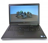 Laptop đồ họa Dell Precision 7710 xeon E3 1535M Ram 16gb SSD 512GB 17.3 inch UtrahD 2K card M4000 chuyên thiết kế đồ họa giá rẻ