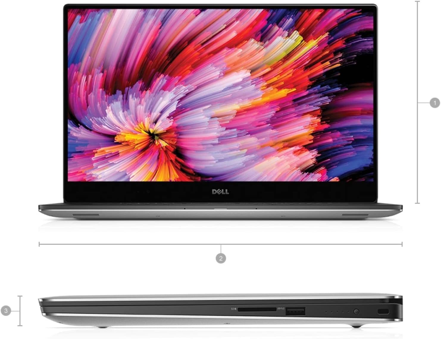 Dell XPS 15 9560 i7-7700HQ Ram 16GB SSD 512GB Màn hình 15.6