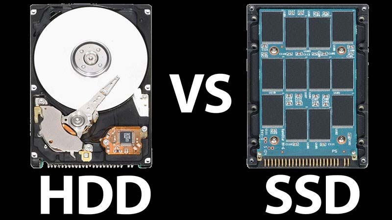 Tìm hiểu sự khác nhau của ổ cứng SSD và HDD