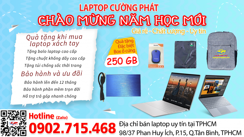 địa chỉ bán laptop uy tín tphcm