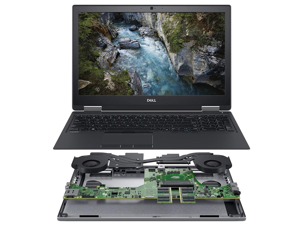 Dell Precision 7530 i7-8850H Ram 16GB SSD 512GB  VGA rời P1000 (4GB) Màn Hình 15.6 Inch FHD IPS
