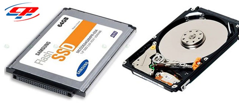 Phân biệt ổ cứng SSD và HDD