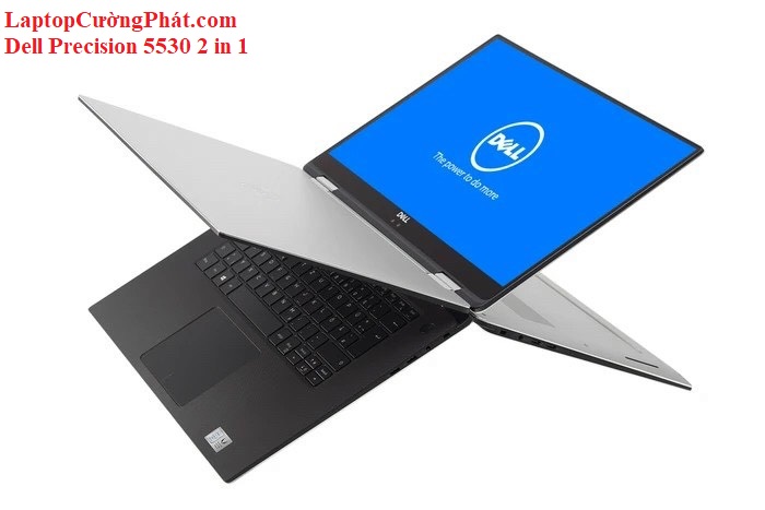 Laptop Dell Precision 5530 2 in 1 core i7 8706G Ram 16GB SSD 512GB 15.6 inch UHD 4k touch
