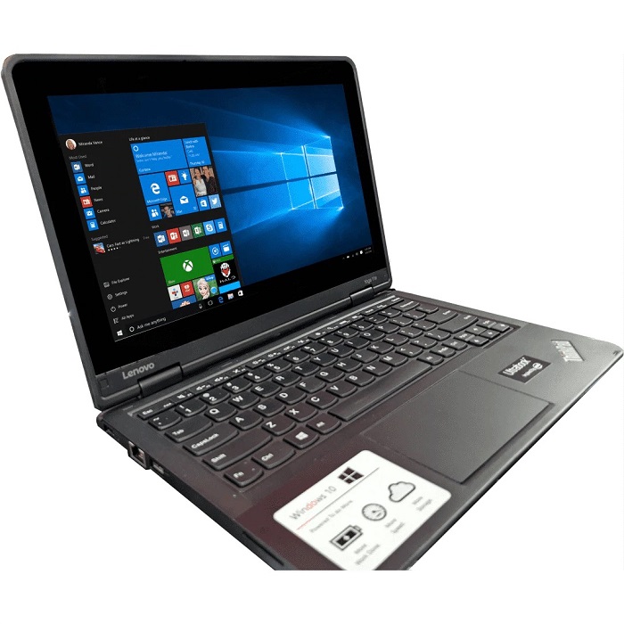 Laptop Lenovo thinkpad yoga 11E core i3 gen 7 ram 8gb ssd 128gb 11.6 inch cảm ứng đa điểm lật như ipad pin chạy 4 tiếng
