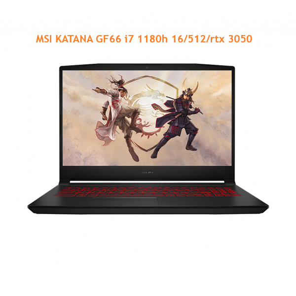 Laptop MSI KATANA GF66 i7 mẫu laptop chuyên game giá rẻ đáng mua nhất hiện nay