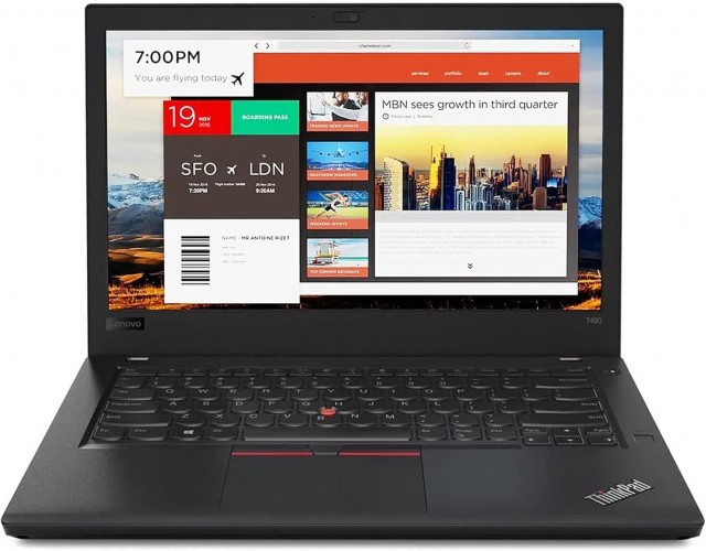 Laptop xách tay Lenovo ThinkPad T480 Core i5-8250U Ram 16GB SSD 256GB Màn hình 14.0 Inch FHD